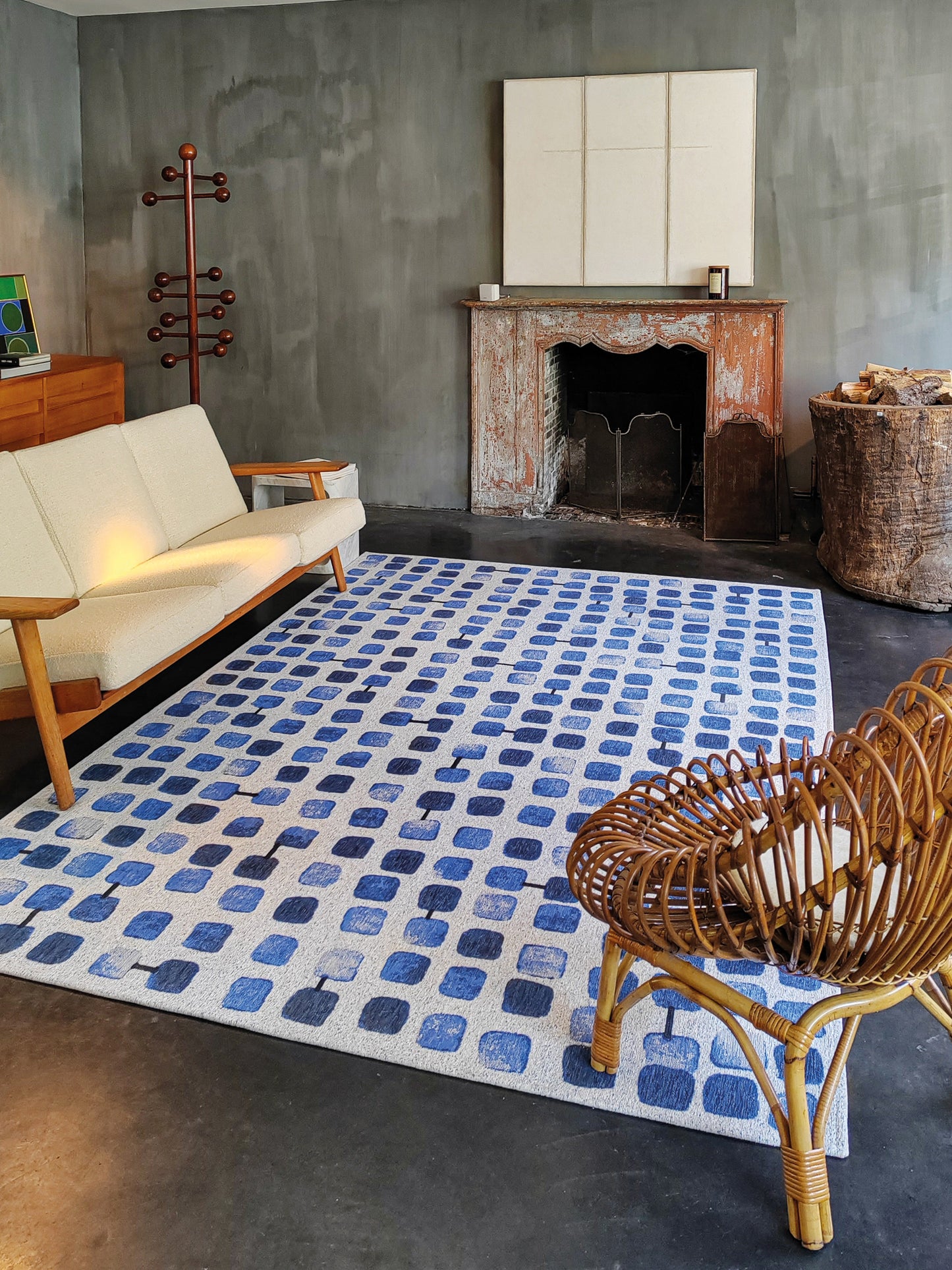 Amparo Blues 9348 - Cobblestone Collection