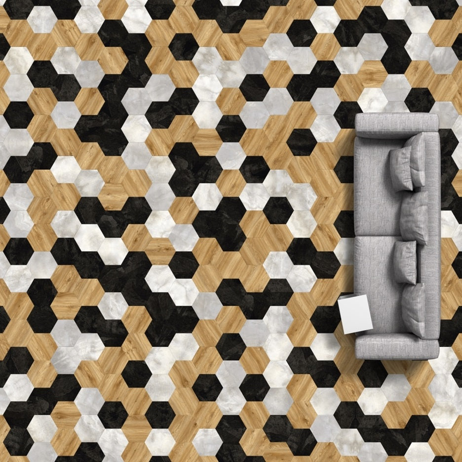 Moduleo Moods Big Hexagon 2,26m2