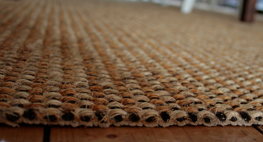 Sisal Yucatan vloerkleed met chenille afwerking