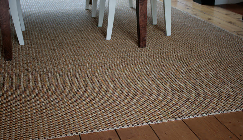 Sisal Yucatan vloerkleed met chenille afwerking